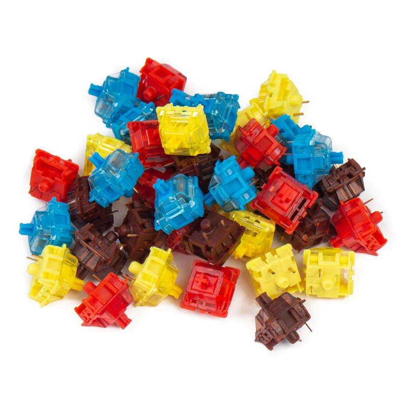 Keychron - Red Gateron Phantom Switches 110 pcs - Keychron - Red Gateron Phantom Switches 110 pcs