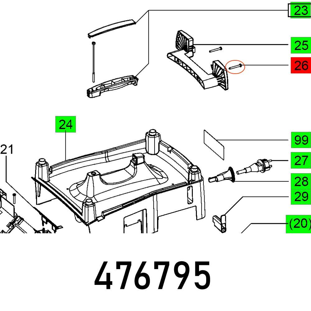 Festool - Oval Head Screw Pt-5X30-Pzv - Festool - Oval Head Screw Pt-5X30-Pzv