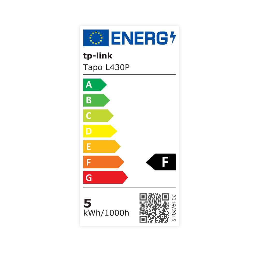 Tp-Link - Tapo L430P Smart Wi-Fi P45/E14 Multicoloured Light Bulb - Tp-Link - Tapo L430P Smart Wi...