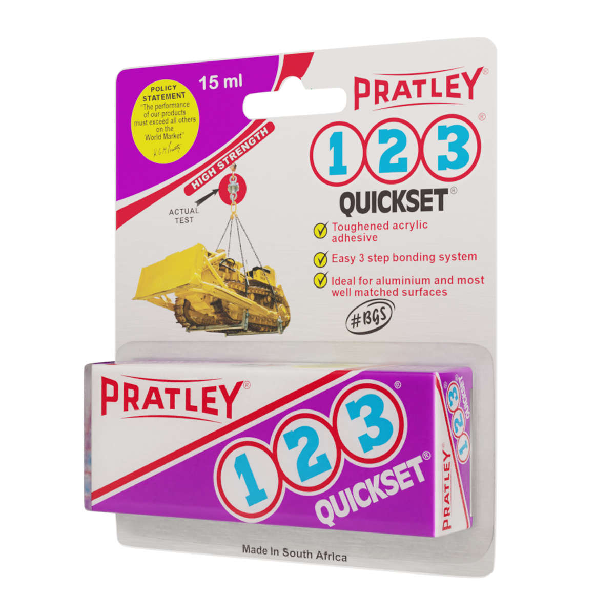 Pratley - 1-2-3 15ml Per Pack New Packaging A - Pratley - 1-2-3 15ml Per Pack New Packaging A