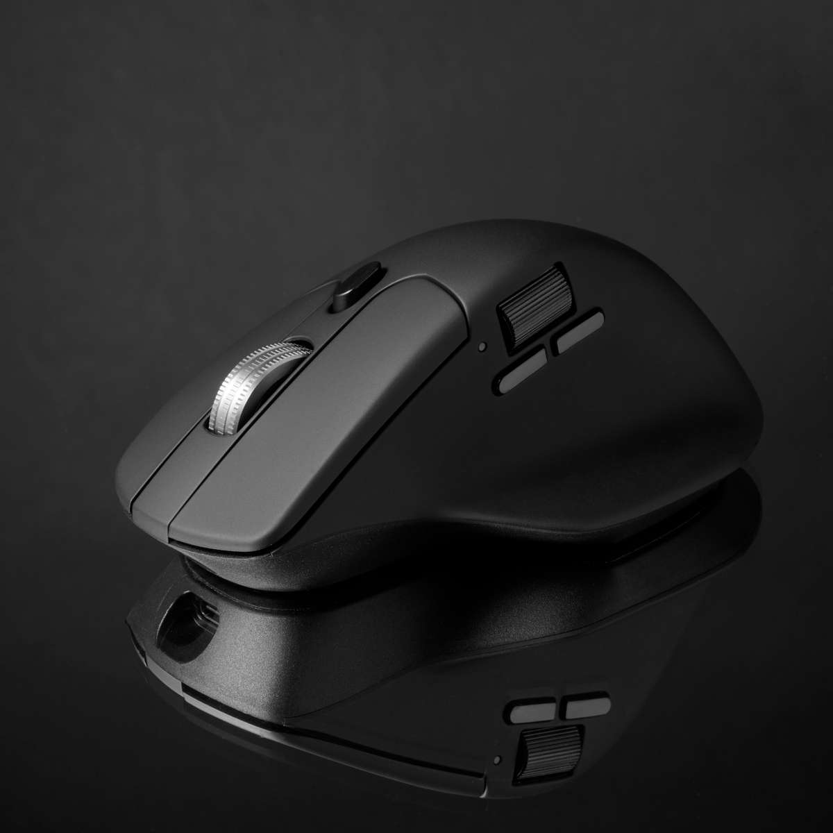 Keychron - M6 30000 DPI Wireless Silent Mouse - Black (BT/2.4GHz/Wired) - Keychron - M6 30000 DPI...