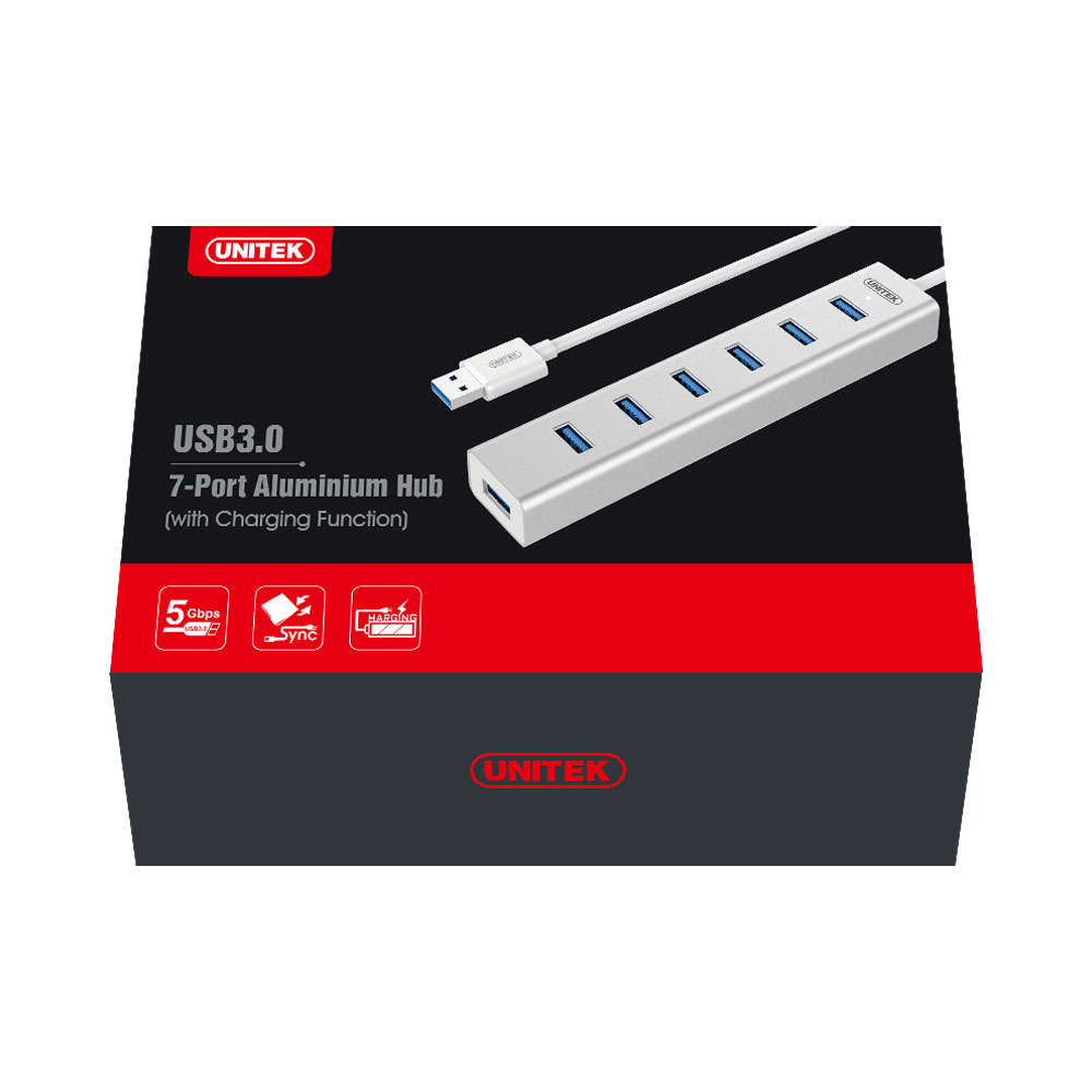 Unitek - USB 3.0 5v 2a Charger Hub - Unitek - USB 3.0 5v 2a Charger Hub