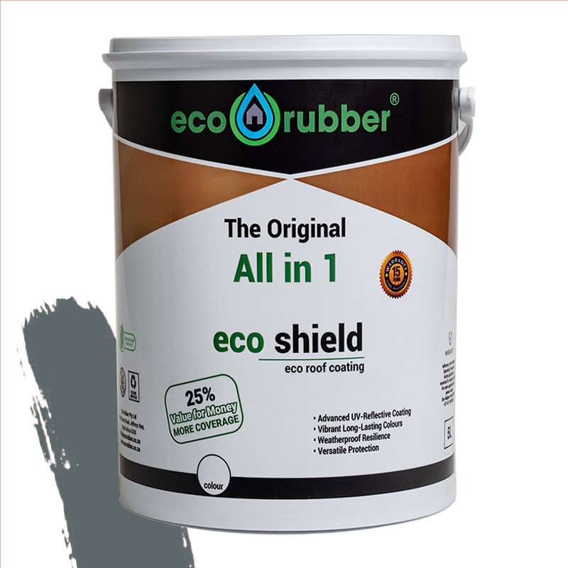 ECO RUBBER - All In 1 Eco Shield Dark Grey 5L - ECO RUBBER - All In 1 Eco Shield Dark Grey 5L