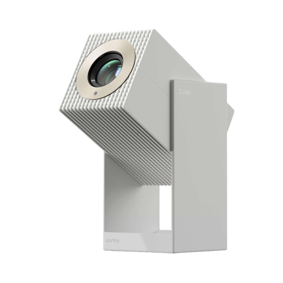 WANBO - Cube 2 Pro  1080P 500ANSI Android 11 Smart Home Theatre Projector  White - WANBO - ...