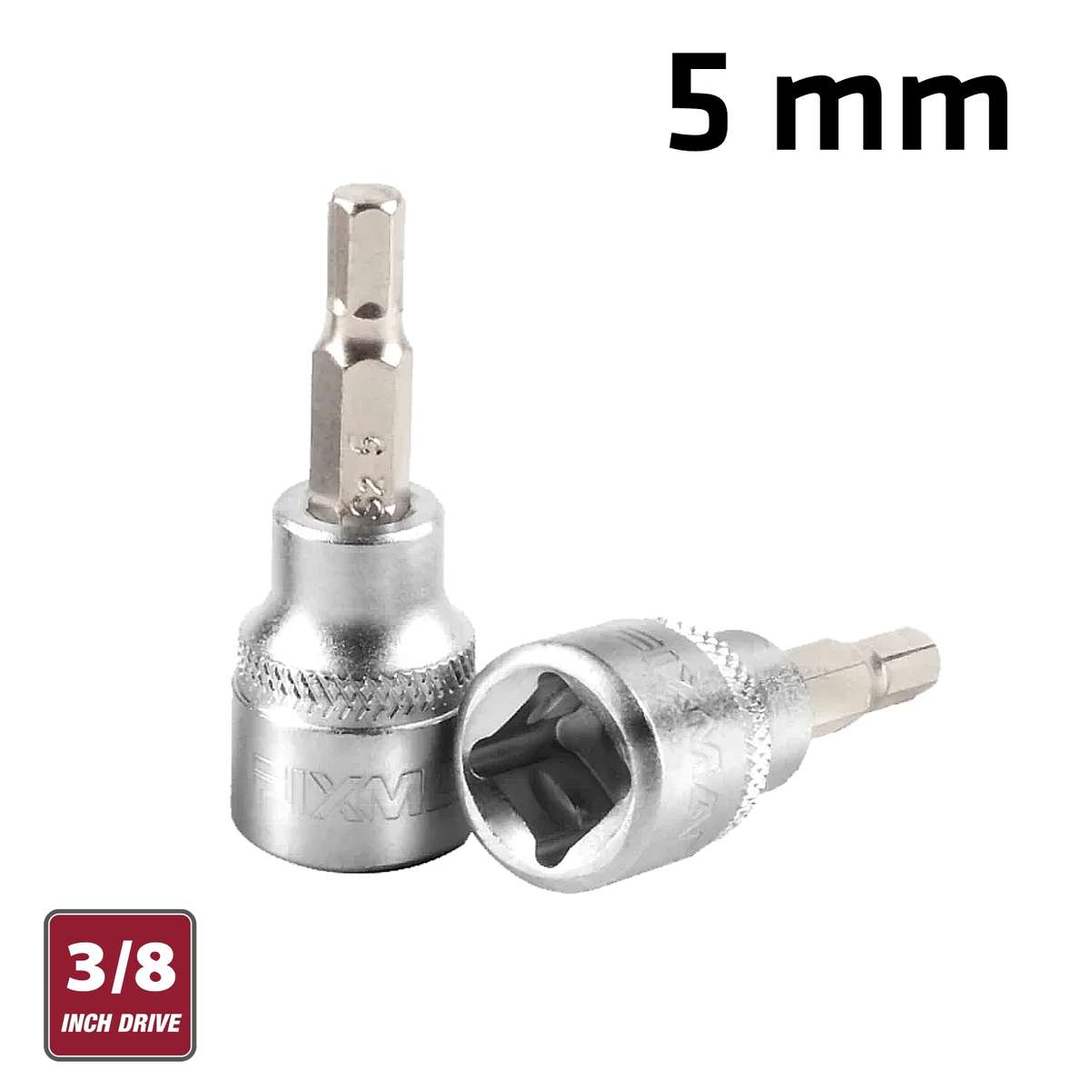 FIXMAN - 3/8' Dr.bit Socket 5mm Hex Allen H5 - FIXMAN - 3/8' Dr.bit Socket 5mm Hex Allen H5