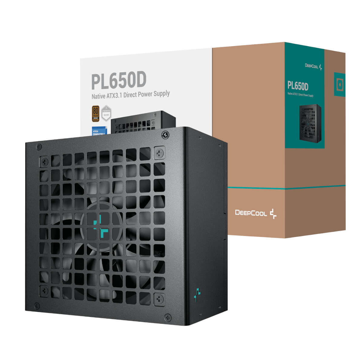 DeepCool PL650D 650W 80Plus Bronze ATX3.1 Non-Modular Power Supply - DeepCool PL650D 650W 80Plus ...