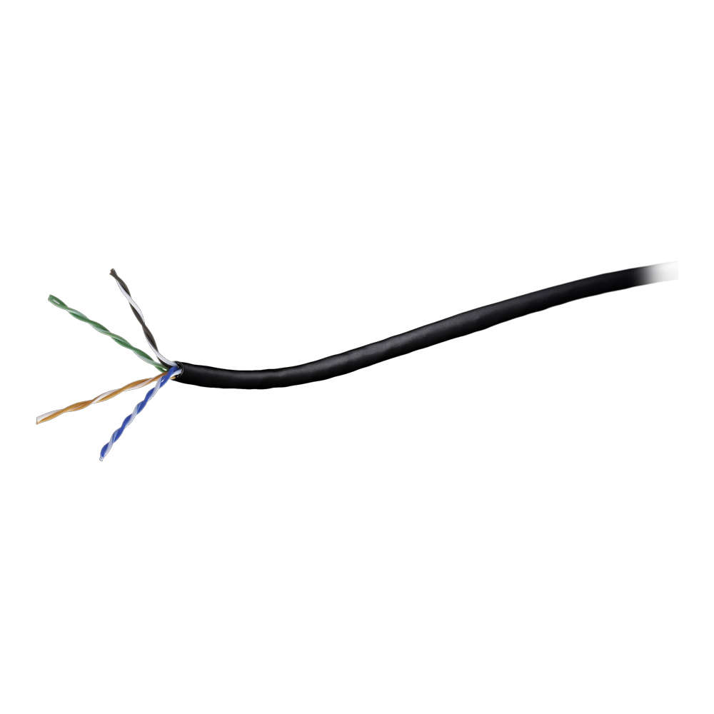 LinkQnet - 500M Roll Cat5E Solid Network Cable - Black - LinkQnet - 500M Roll Cat5E Solid Network...