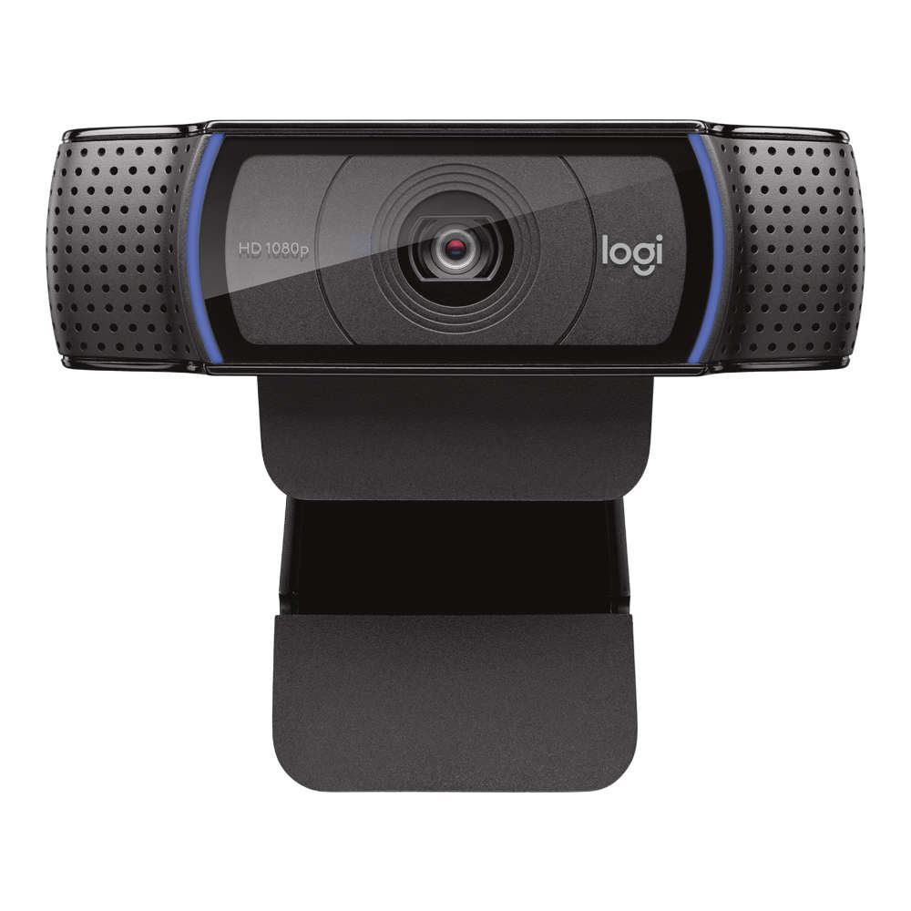 Logitech - C920 Hd Pro Webcam With Stereo Audio (960-001055) - Logitech - C920 Hd Pro Webcam With...