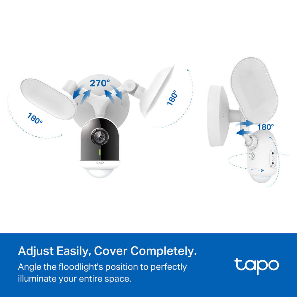 Tp-Link - Tapo Smart Floodlight Camera - Tp-Link - Tapo Smart Floodlight Camera