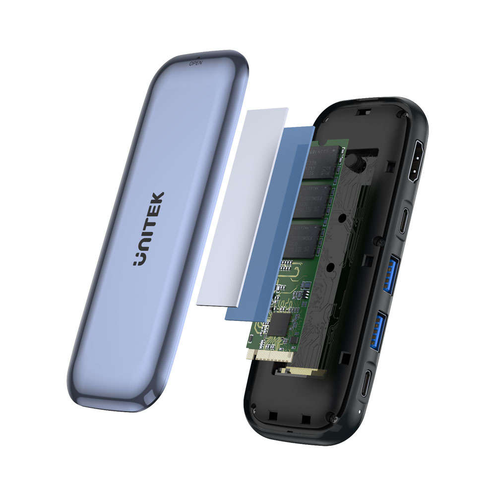 Unitek - Usb3.2,3port 2a1c Hub+hdmi - Unitek - Usb3.2,3port 2a1c Hub+hdmi