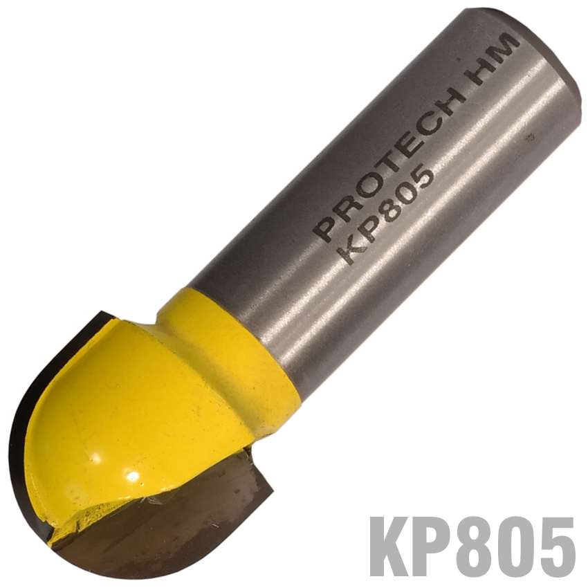 Pro-Tech - Core Box Bit 3/4' X 1/2'Sh - Pro-Tech - Core Box Bit 3/4' X 1/2'Sh
