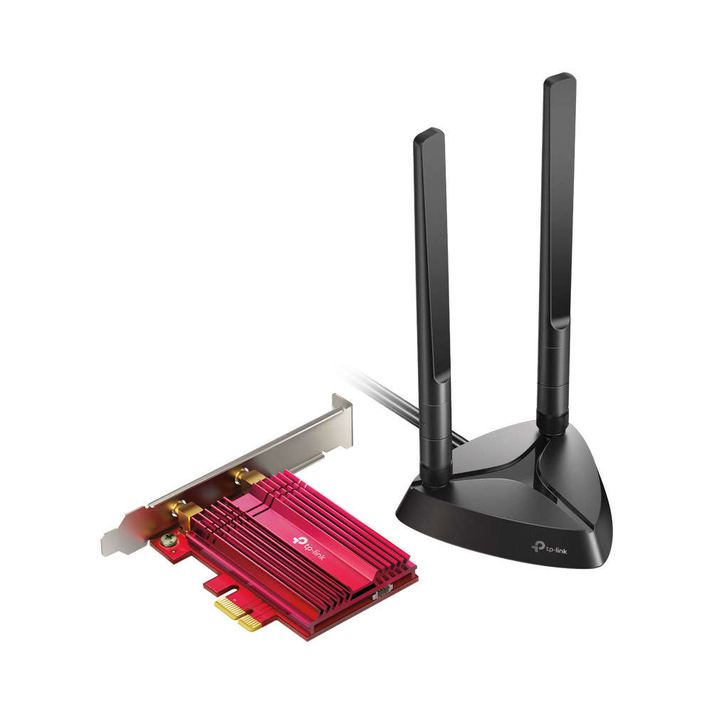 Tp-Link - Archer TX3000E AX3000 Wi-Fi 6 Bluetooth 5.2 PCIe Adapter 2402Mbps - Tp-Link - Archer TX...