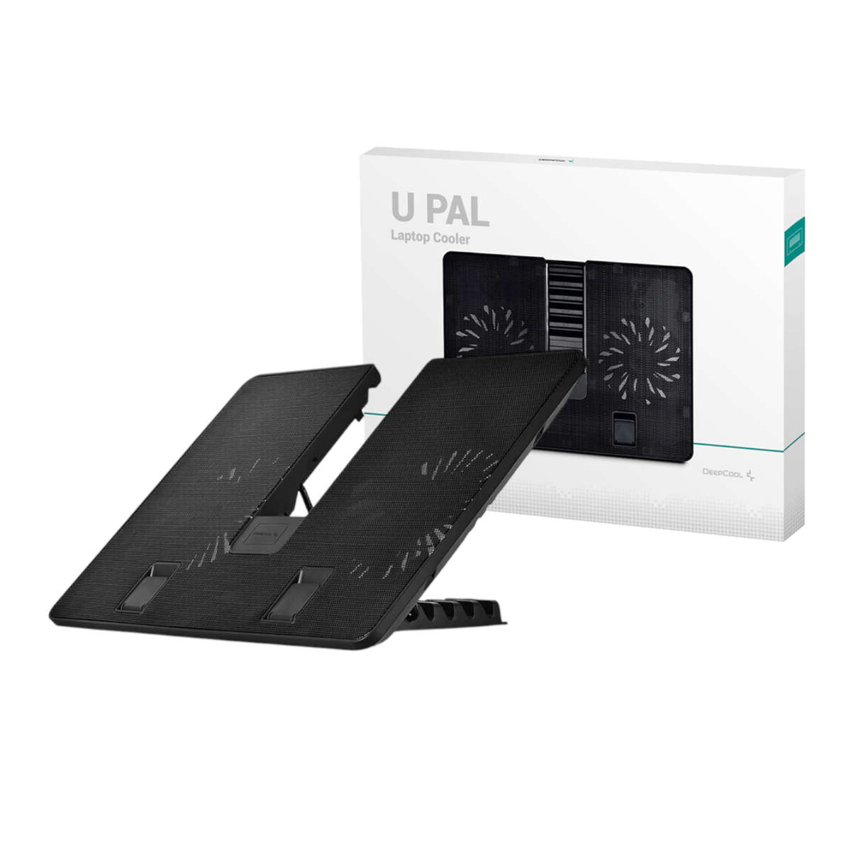 DEEPCOOL - U PAL Dual Fan Notebook Cooling Stand - DEEPCOOL - U PAL Dual Fan Notebook Cooling Stand