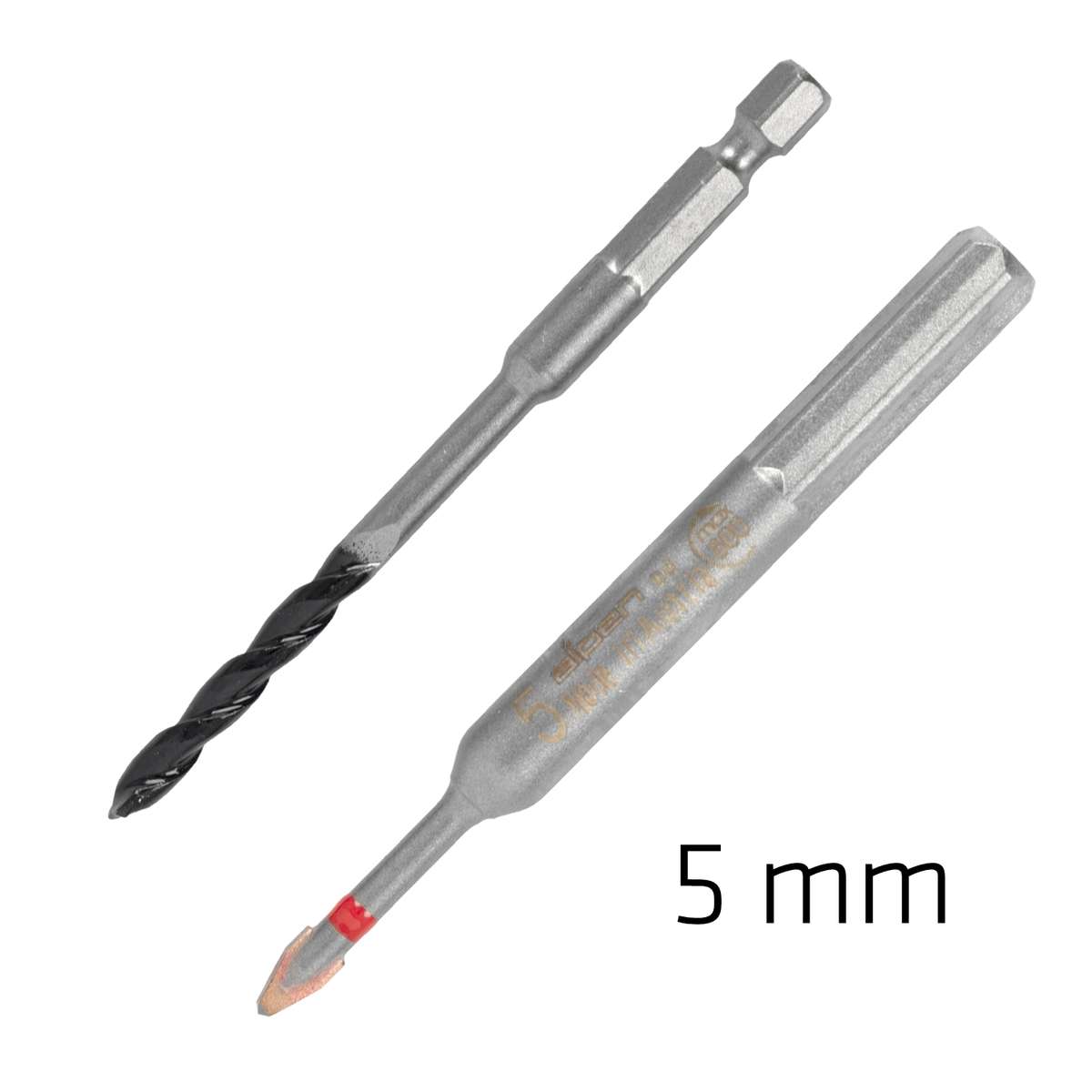 Alpen - 5.0mm Porcelain & Concrete C Protector Drill Bit Set Tile - Alpen - 5.0mm Porcelain & Con...