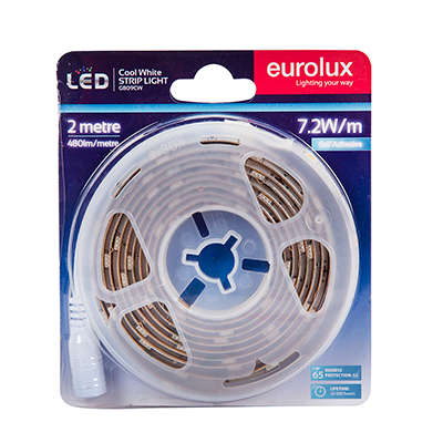 Eurolux - Cool White 2m DIY LED Strip - Eurolux - Cool White 2m DIY LED Strip