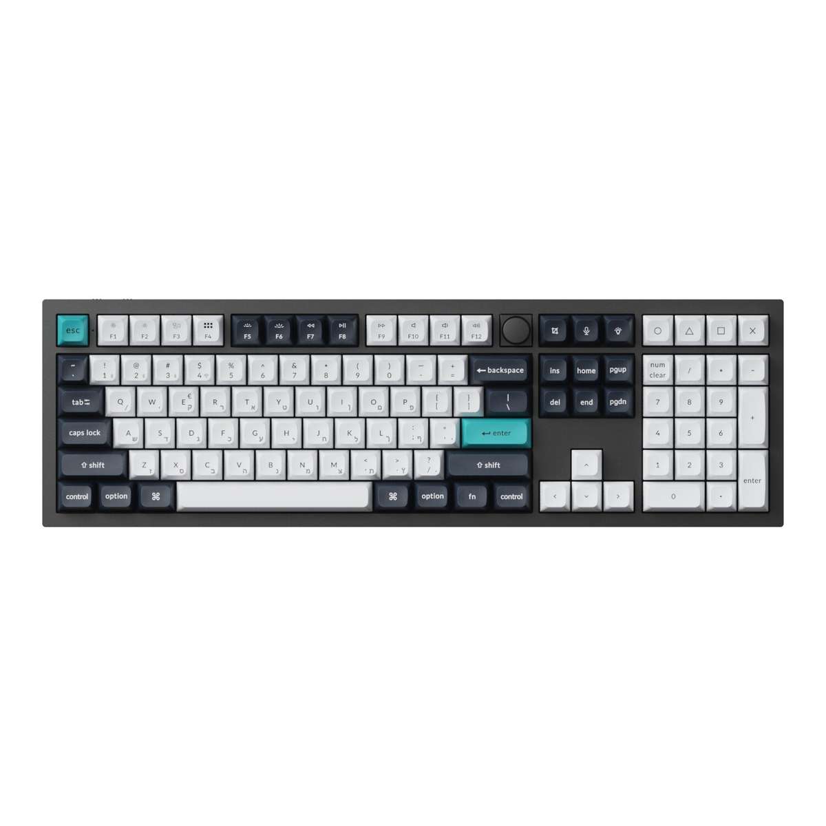 Keychron - Q6 Max QMK/VIA Wireless Mechanical Keyboard (Full-Size, Gateron Jupiter Banana) - Keyc...