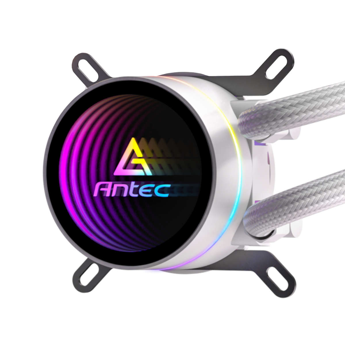 Antec - Luna 360 ARGB CPU Liquid Cooler - White - Antec - Luna 360 ARGB CPU Liquid Cooler - White