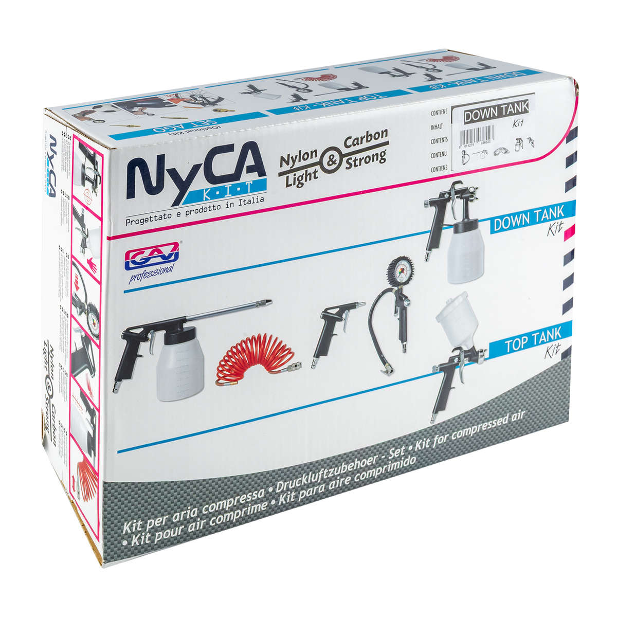 GAV - Spray Gun Kit 5Piece Nyca - GAV - Spray Gun Kit 5Piece Nyca