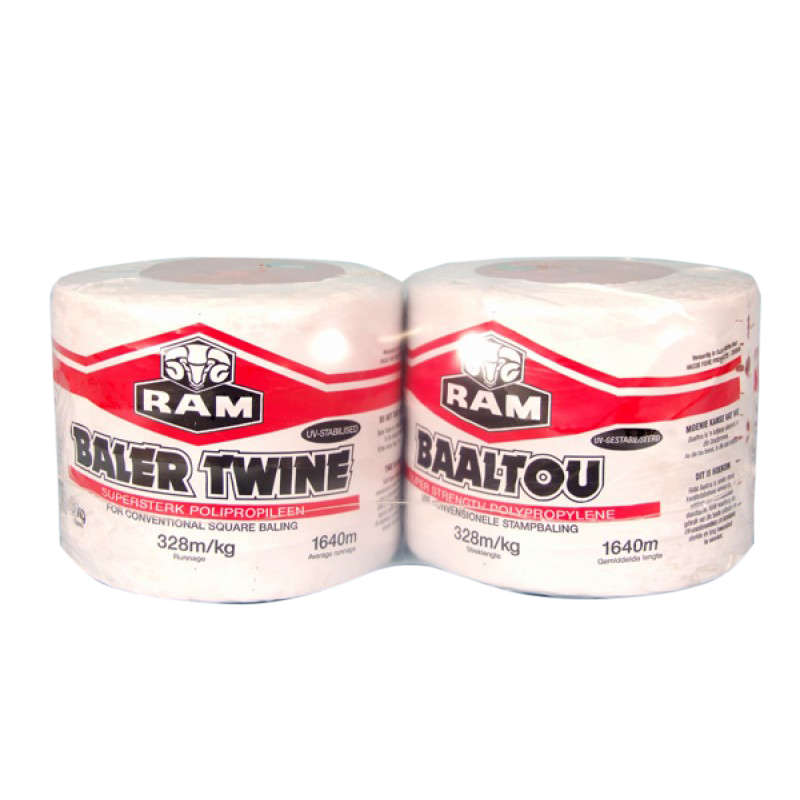 RAM - Baler Twine Polypropylene RAM Red 2X5kg - RAM - Baler Twine Polypropylene RAM Red 2X5kg