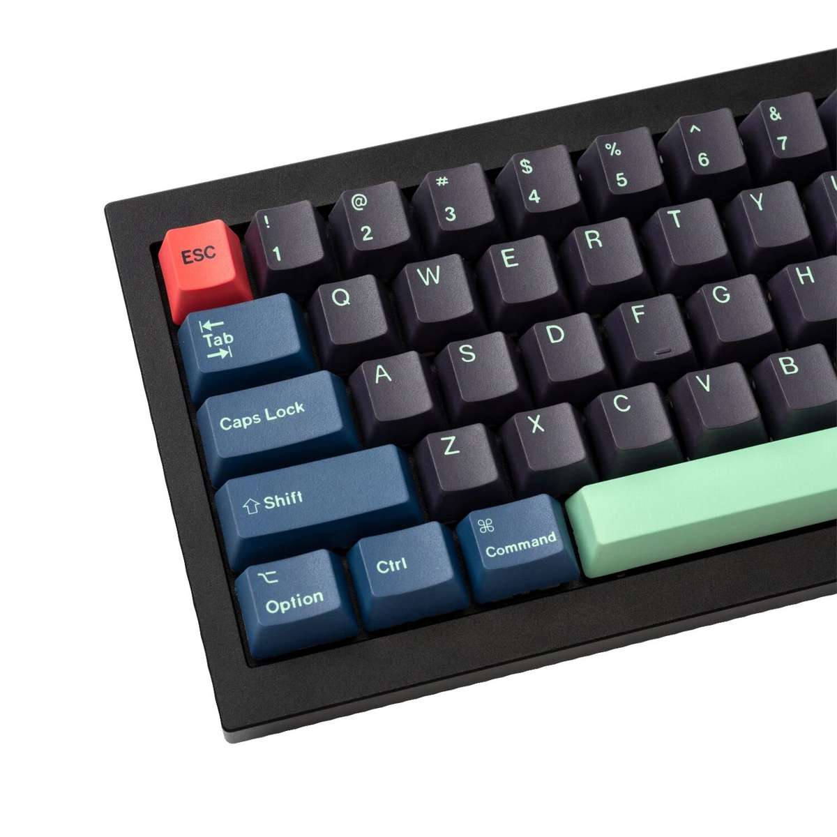 Keychron - OEM Dye-Sub PBT Keycap Set  Hacker (Version C, PBT, OEM Profile, MX-Compatible) - K...