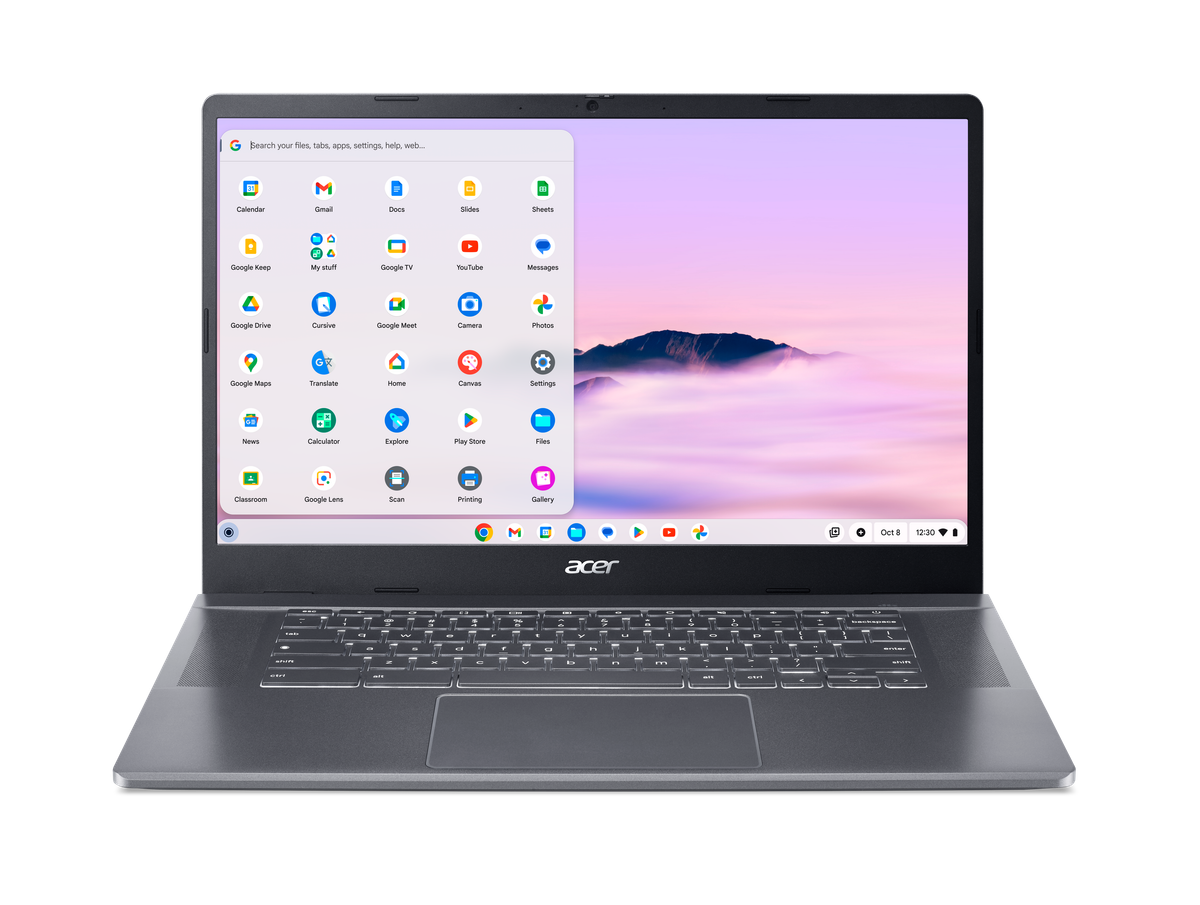 Acer - Chromebook Plus 515 15.6" FHD IPS SlimBezel Touch LCD Intel Core 5 processor 120U 16GB LPD...
