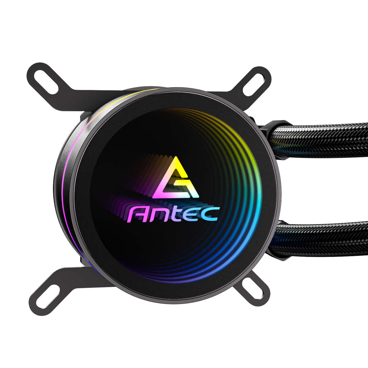 Antec - Luna 360 ARGB CPU Liquid Cooler - Black - Antec - Luna 360 ARGB CPU Liquid Cooler - Black
