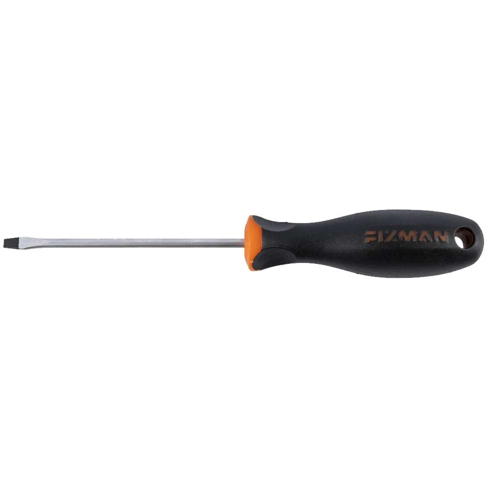 FIXMAN - S/Driver Slotted 3X0.5X75mm Crv With Ergonomic Handle - FIXMAN - S/Driver Slotted 3X0.5X...