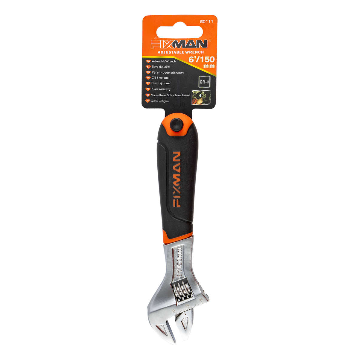 FIXMAN - Adjustable Wrench 6' 0-19.5mm - FIXMAN - Adjustable Wrench 6' 0-19.5mm