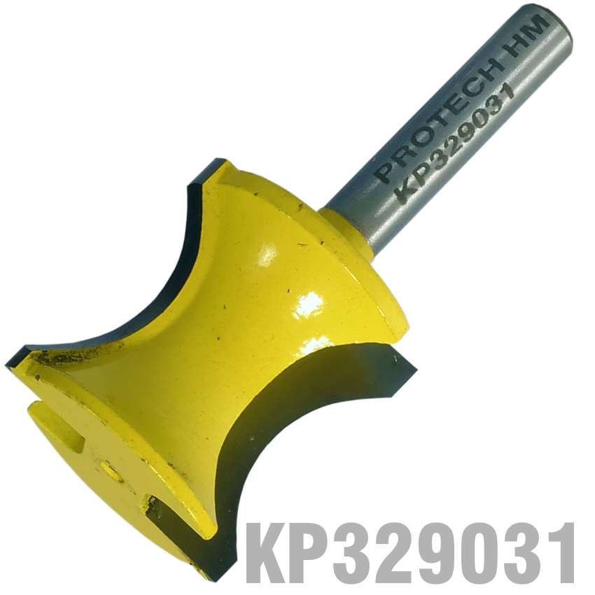 Pro-Tech - External Bull Nose 1' (24.4mm) X 3/4' Half Radius Radius 3/16' 1/4' S - Pro-Tech - Ext...