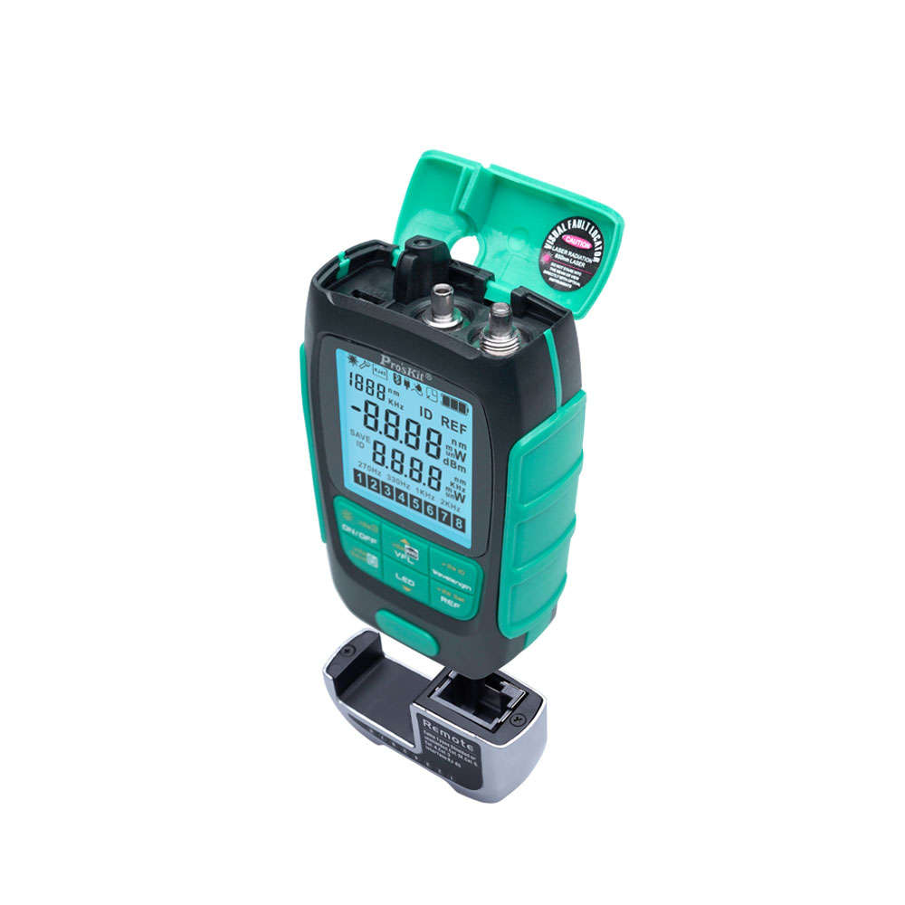 Proskit - Mt-7616 4-In-1 Fibre Optical Power Multimeter, Including Power Meter, Lan Cable Tester,...