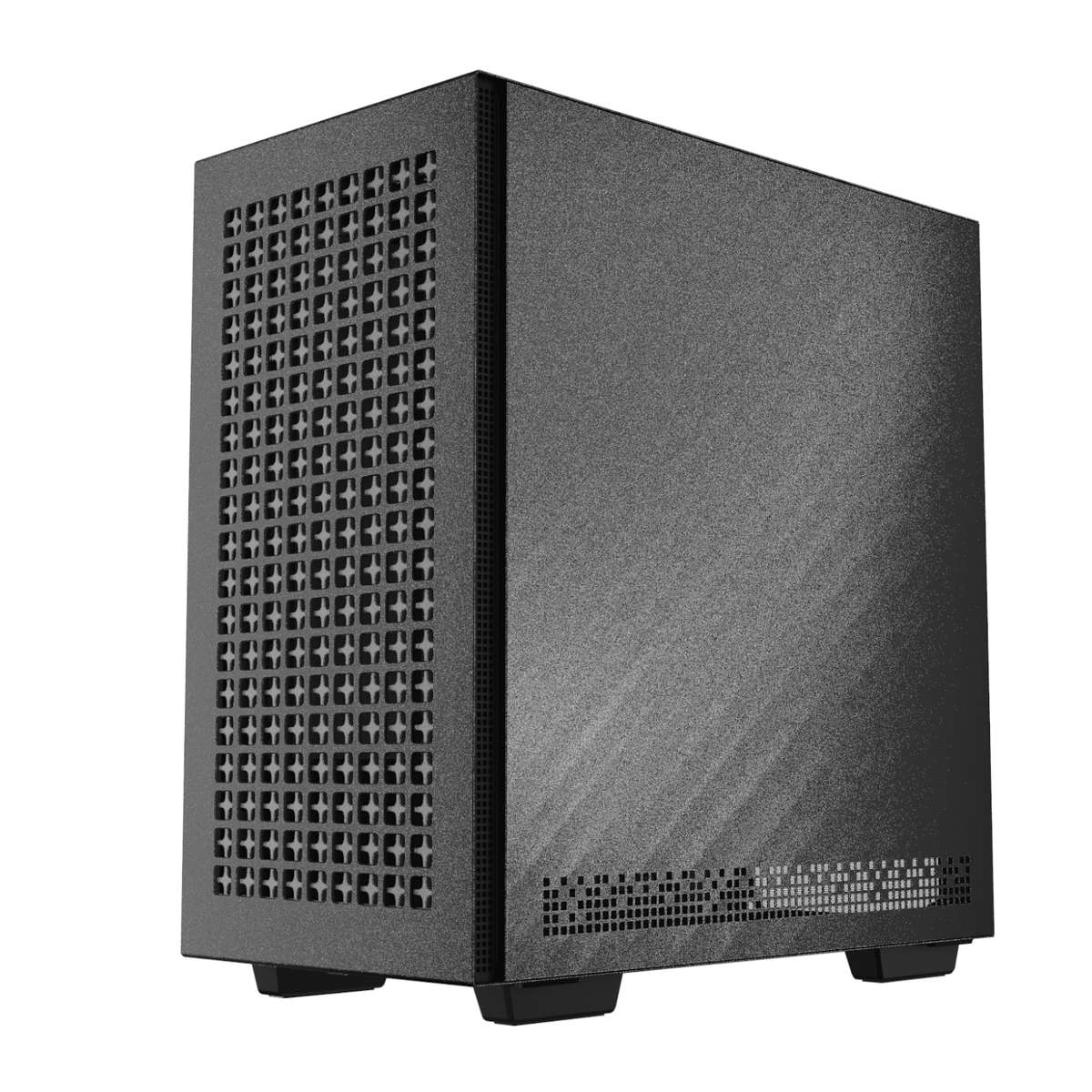DEEPCOOL - CH370 Micro-ATX Gaming Chassis - Black - DEEPCOOL - CH370 Micro-ATX Gaming Chassis - B...