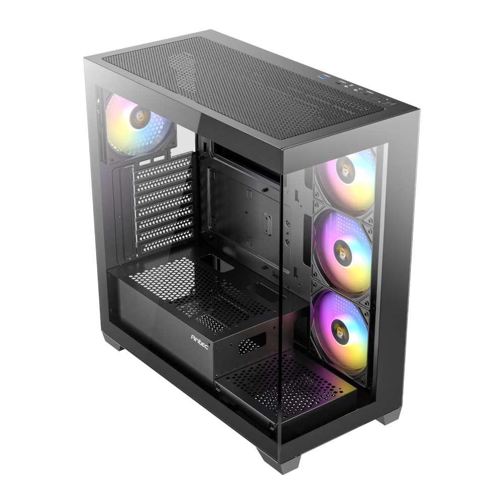 Antec - CX300 ARGB ATX Gaming Chassis - Black - Antec - CX300 ARGB ATX Gaming Chassis - Black