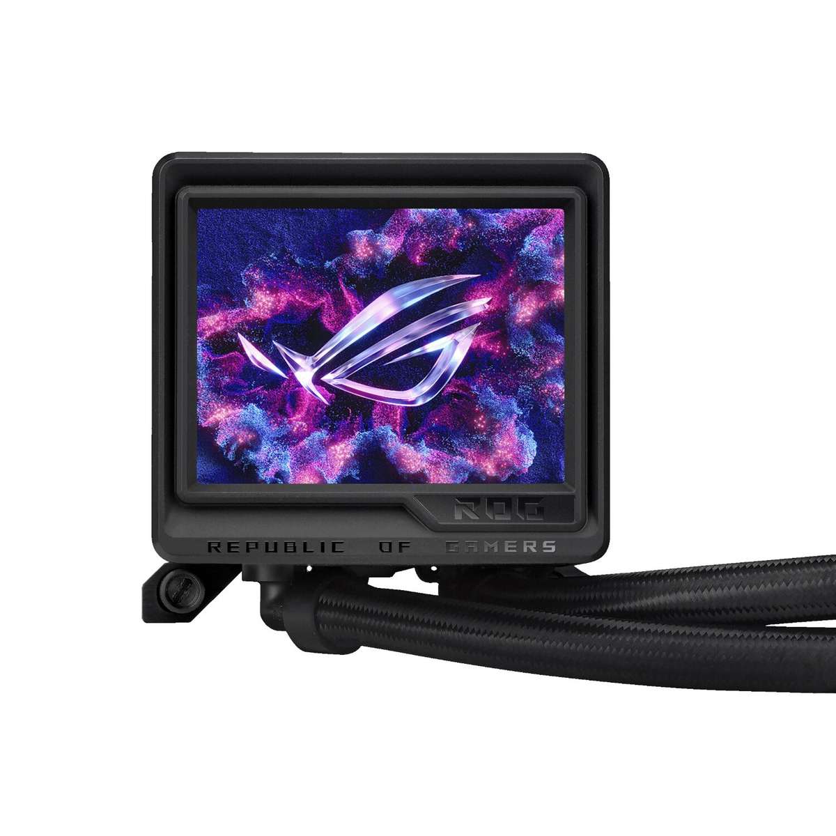 Asus - ROG Ryujin III ARGB AIO Liquid Cooler - 3.5" LCD Display - Asus - ROG Ryujin III ARGB AIO ...