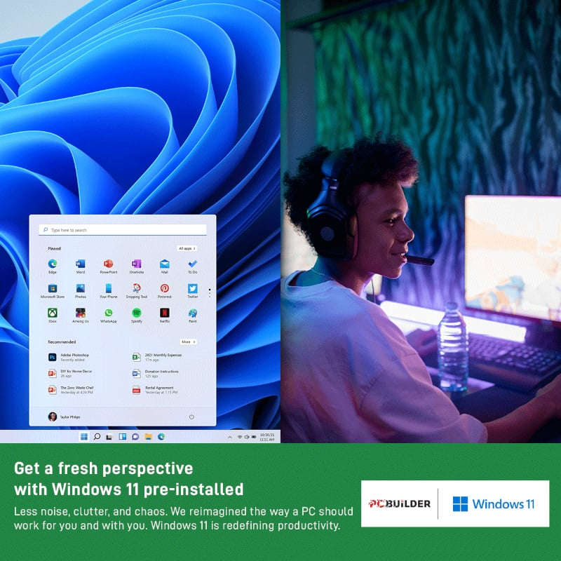 PCBuilder - Intel i7-12700 Home Master Windows 11 Desktop PC - PCBuilder - Intel i7-12700 Home Ma...