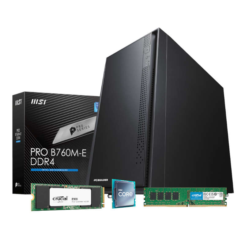 PCBuilder - Intel i7-12700 Home Master Windows 11 Desktop PC - PCBuilder - Intel i7-12700 Home Ma...