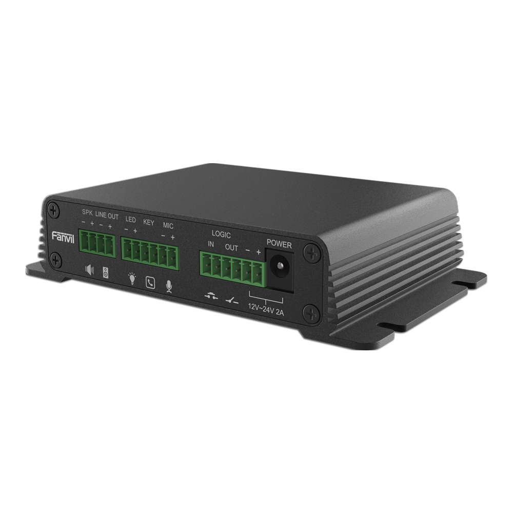 Fanvil - Pa2S Sip Audio/Video Intercom And Paging Gateway - Fanvil - Pa2S Sip Audio/Video Interco...