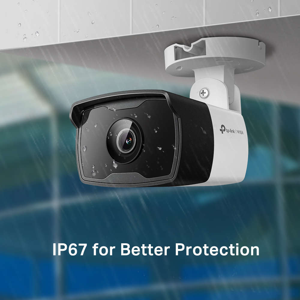 Tp-Link - Vigi C320I(2.8mm) 2MP Outdoor IR Bullet Network Camera,Night Vision - Tp-Link - Vigi C3...