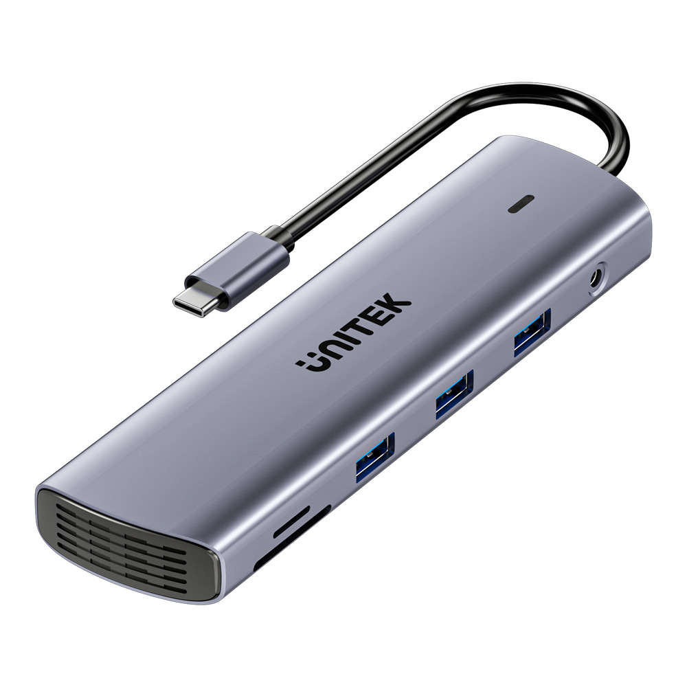 Unitek - D1113B 11-In-1 USB Type-C Port Replicator With Dual Display And 100W Pd - Unitek - D1113...