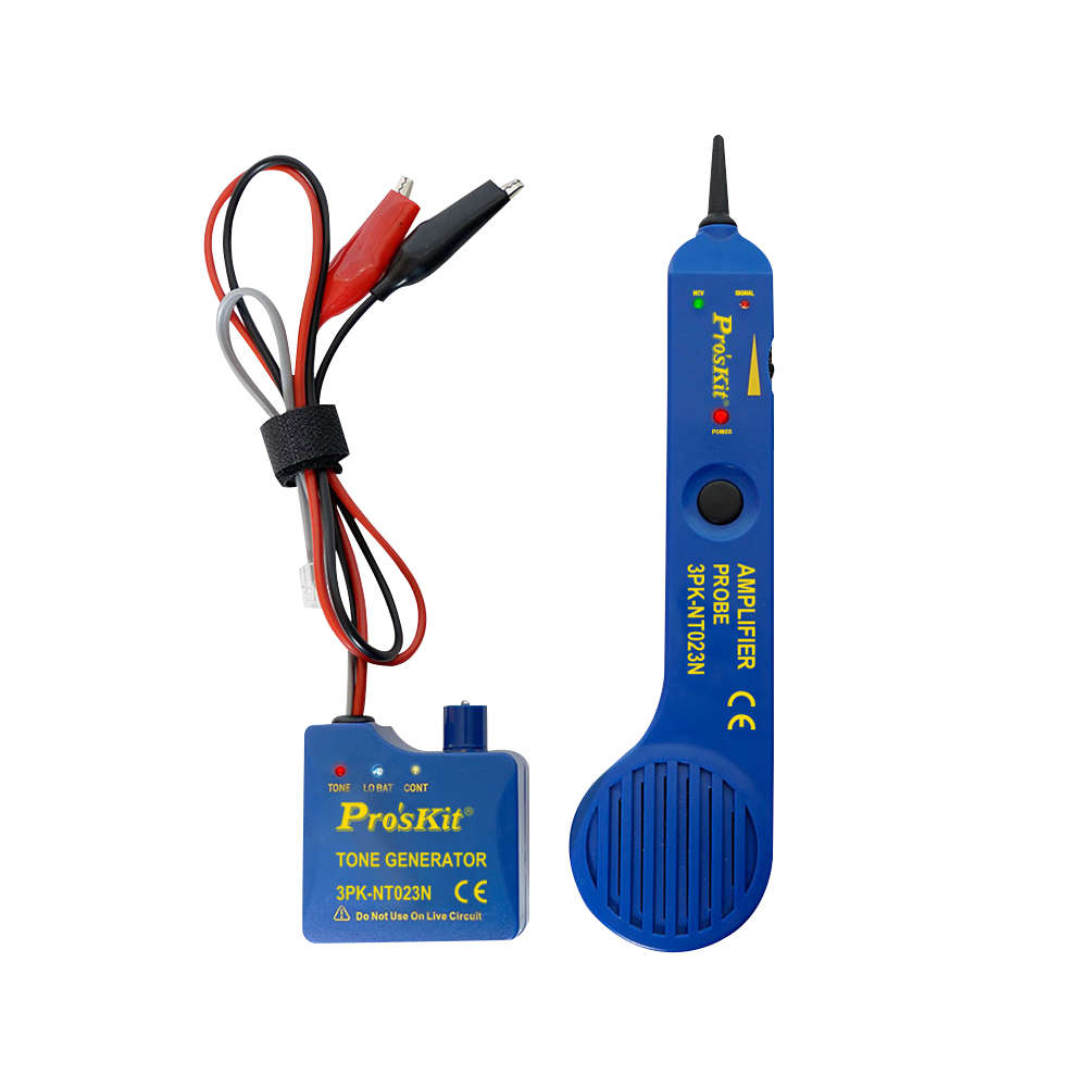 Proskit - PRK 3PK-NT023N Tone & Probe Kit, Wire Tracing & Testing -Professional Grade - Proskit -...