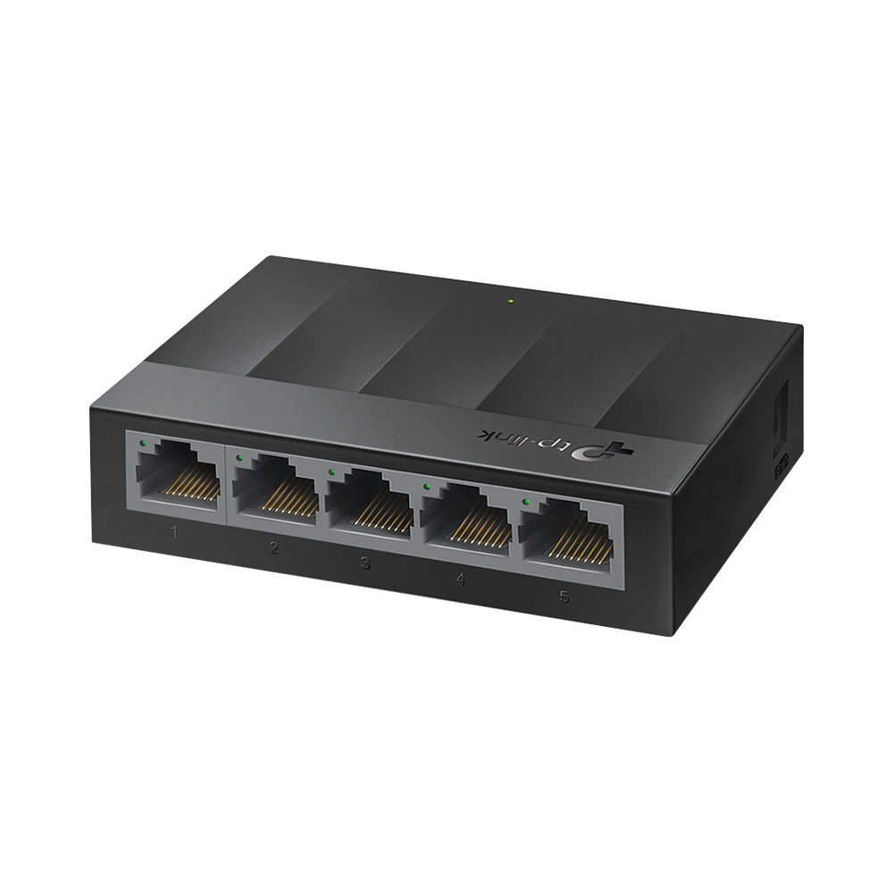 Tp-Link - LiteWave 5 Port Gigabit Desktop Switch - Plastic Case - Tp-Link - LiteWave 5 Port Gigab...