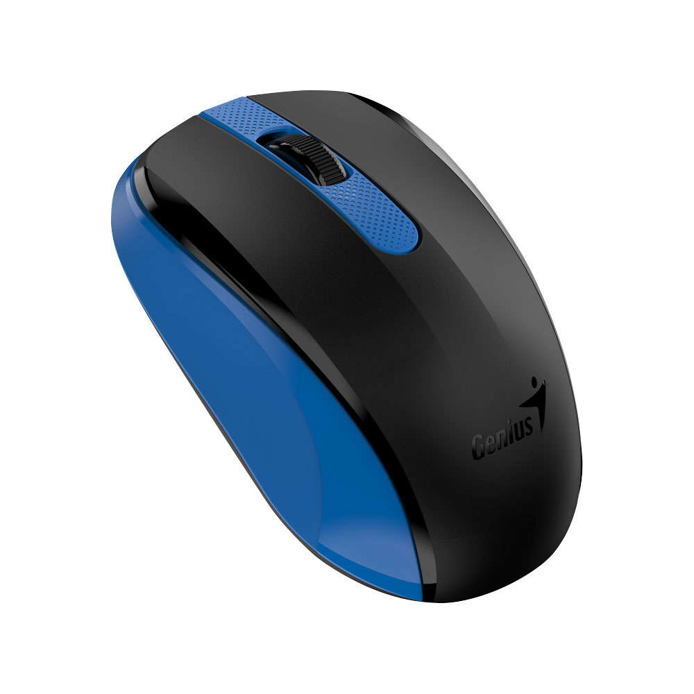 Genius - 2.4Ghz Wireless Silent Click Mouse Blue - Genius - 2.4Ghz Wireless Silent Click Mouse Blue
