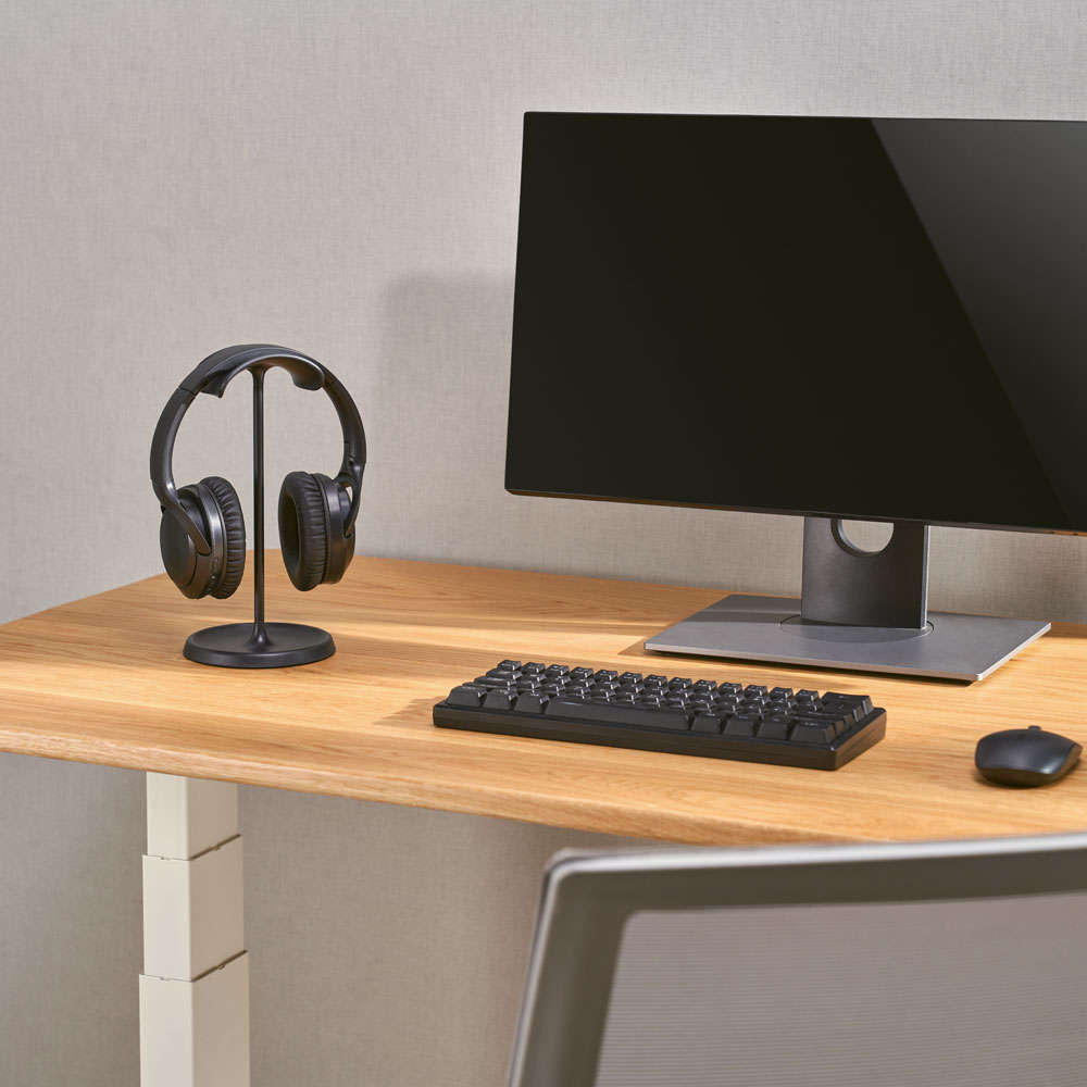 Lumi - Slim Aluminium / Plastic Desktop Headphone Stand - Lumi - Slim Aluminium / Plastic Desktop...