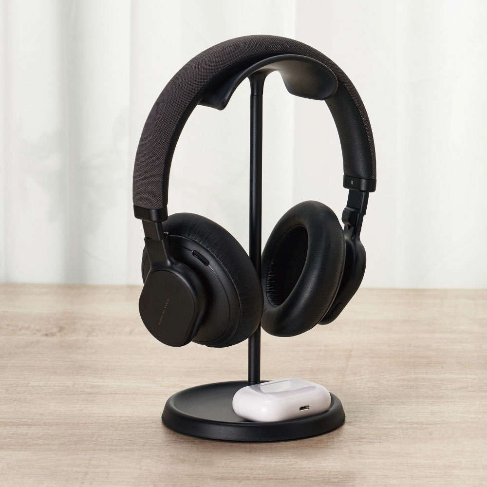 Lumi - Slim Aluminium / Plastic Desktop Headphone Stand - Lumi - Slim Aluminium / Plastic Desktop...