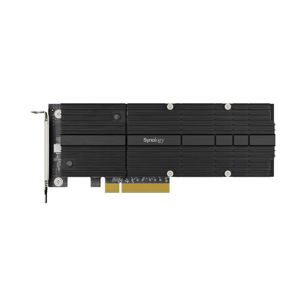 Synology - M2D20 Dual M.2 NVMe SSD Adapter Card - Synology - M2D20 Dual M.2 NVMe SSD Adapter Card