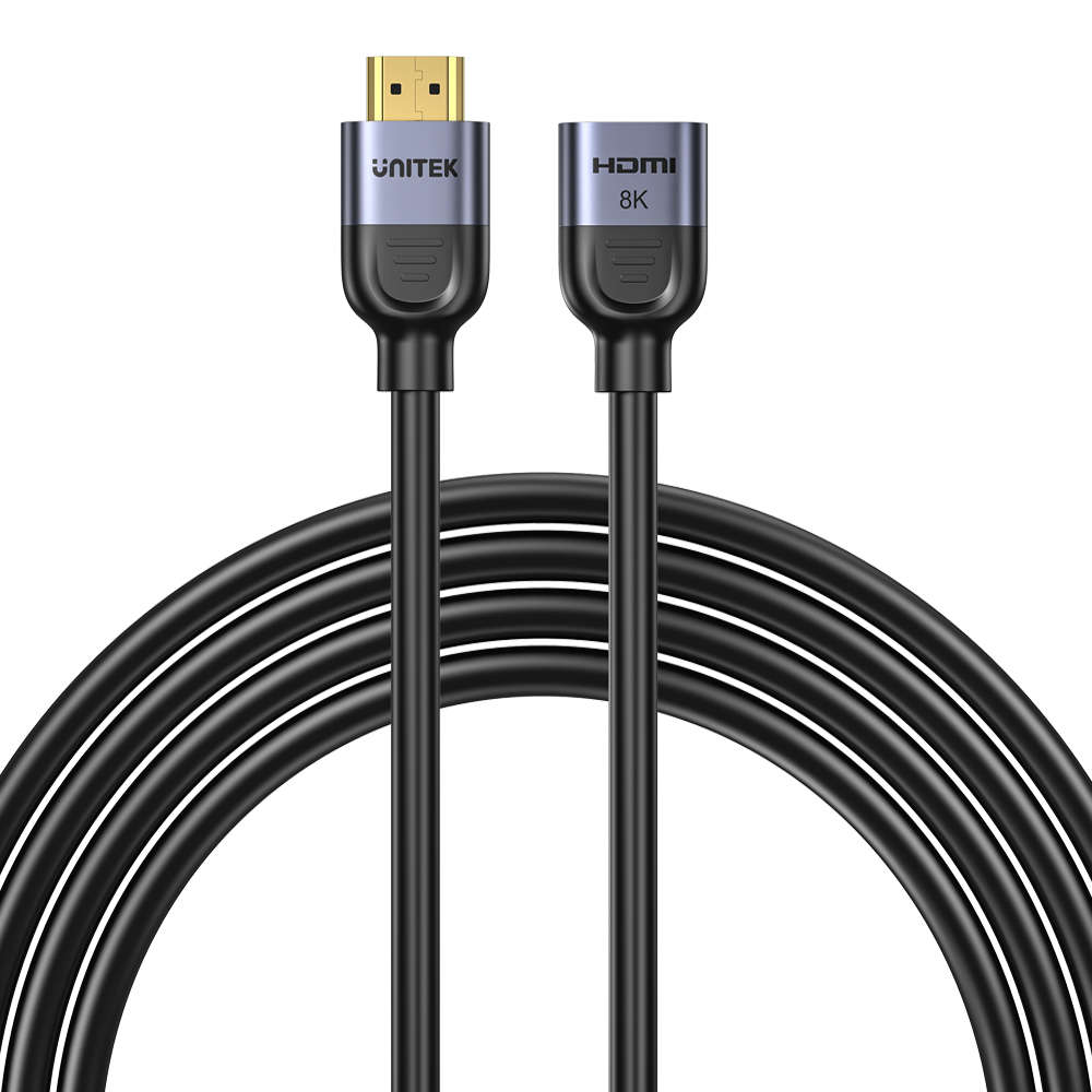 Unitek - C11091A 2M 8K HDMI 2.1 Extension Cable - Unitek - C11091A 2M 8K HDMI 2.1 Extension Cable