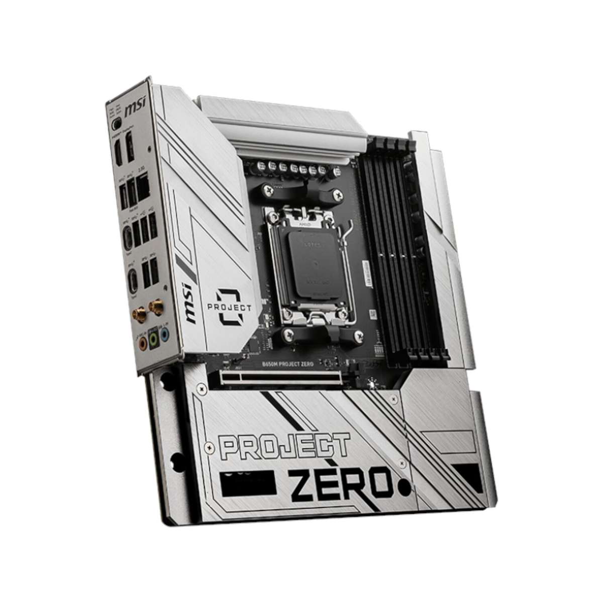 MSI - B650M Project Zero MotherBoard - MSI - B650M Project Zero MotherBoard