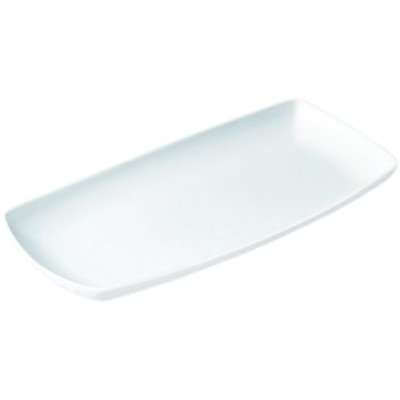 Fortis Churchill Oblong Plate (35x 18cm)(White)