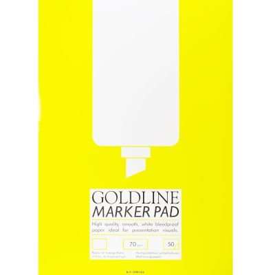 Goldline Bleedproof Marker Pad - 70gsm - 210x297mm (A4 21x29.7cm)
