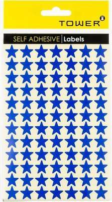 Tower Stars (Blue)(168 Labels)