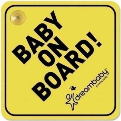 Dreambaby Baby On Board Sign